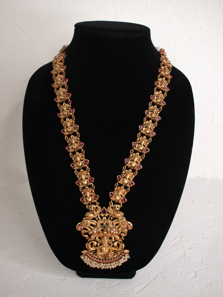 Ganesh Long Necklace Set