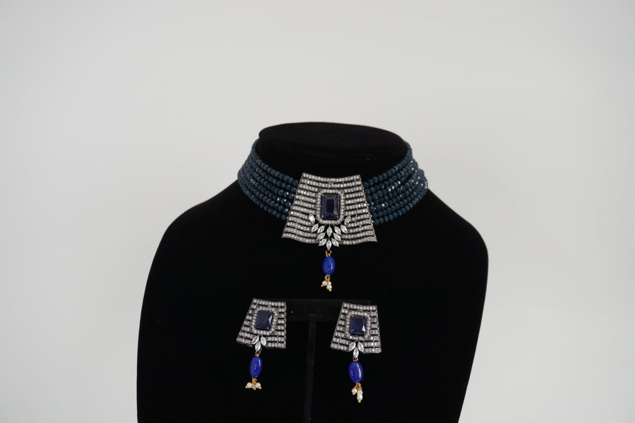 Choker Set Blue - Ela Stories