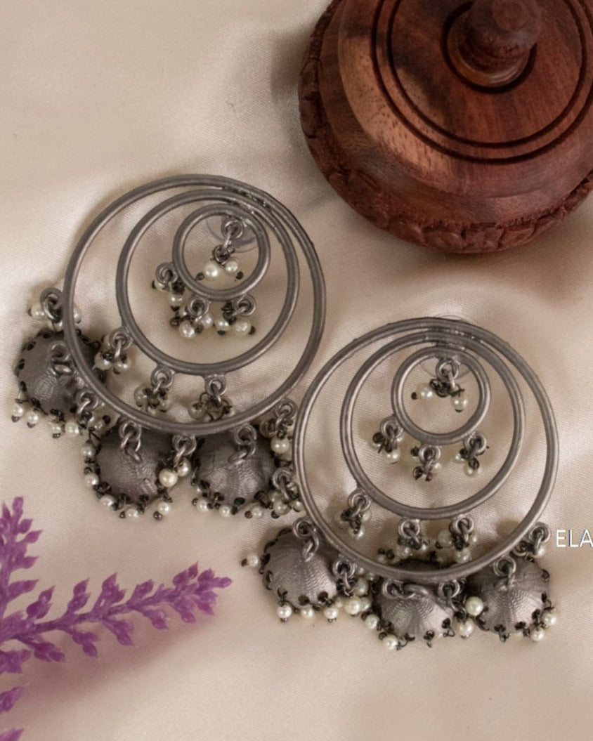 Beautiful Oxidized Earrings