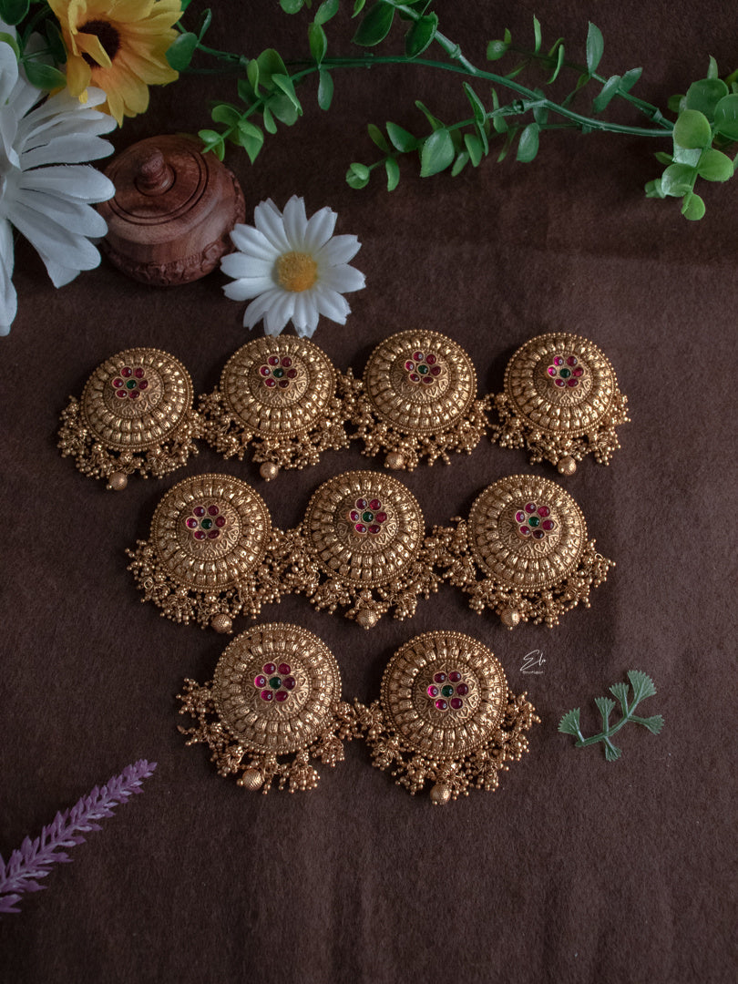 Traditional Gold-Plated Bridal Set