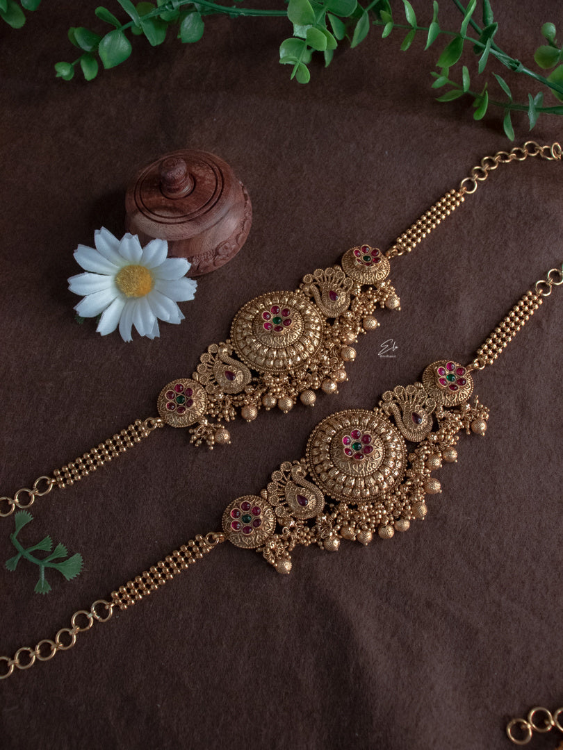 Traditional Gold-Plated Bridal Set