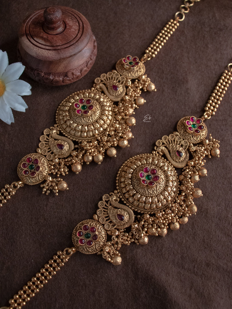 Traditional Gold-Plated Bridal Set