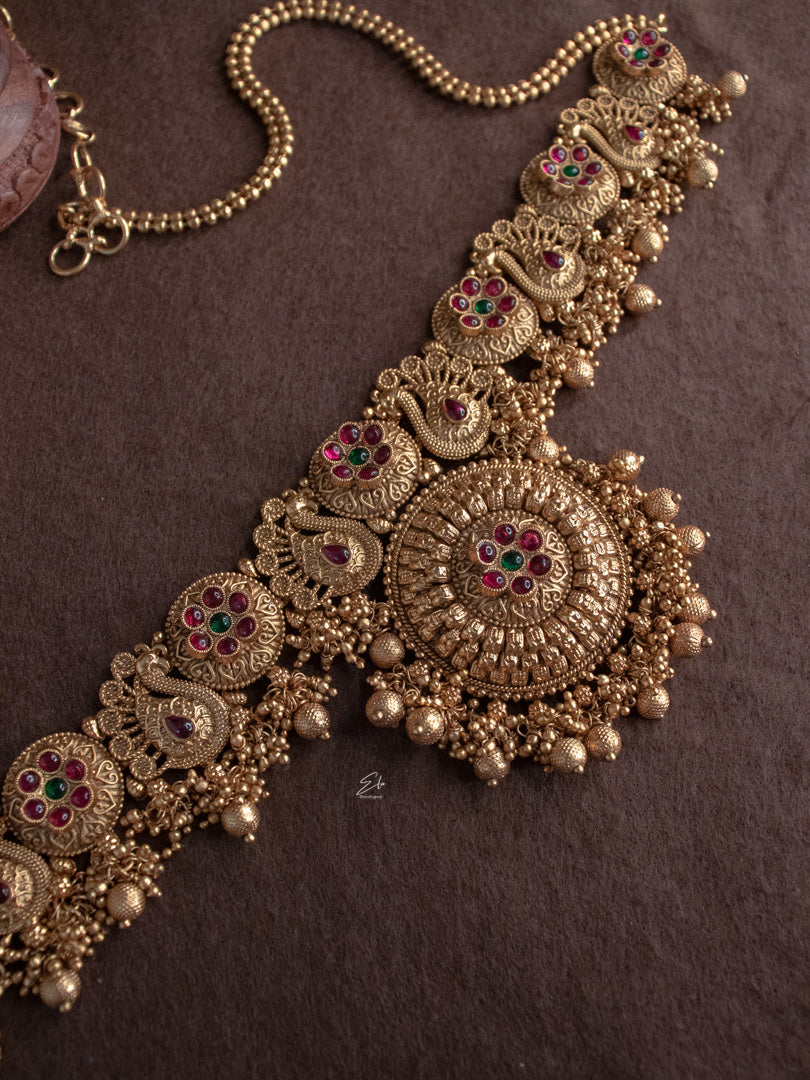 Traditional Gold-Plated Bridal Set