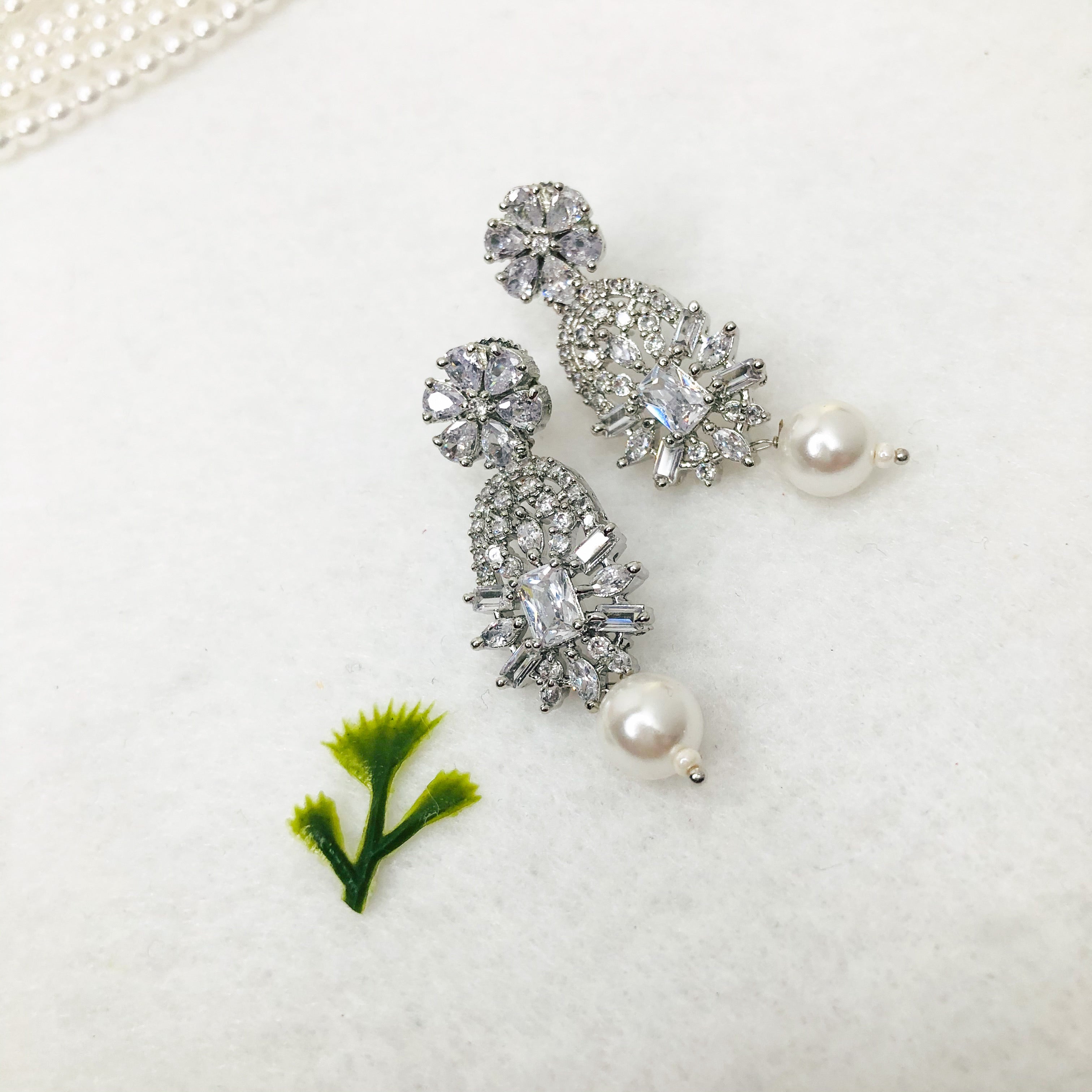 American Diamond Choker Set