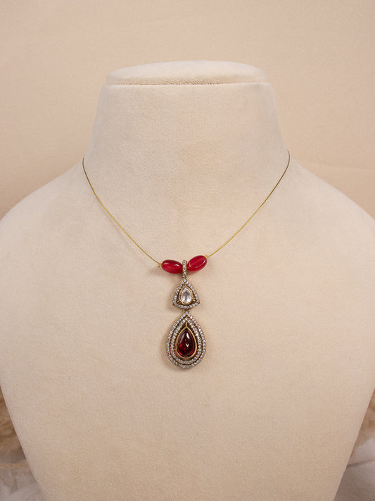 Diti Airy Pendant - Ruby