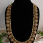 Long Kemp Necklace Set - Green