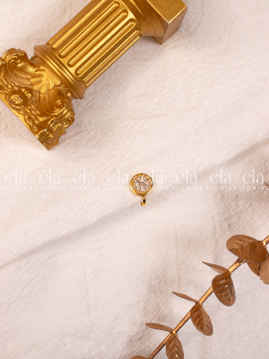 Gold Tone Nose Pins - Style 19