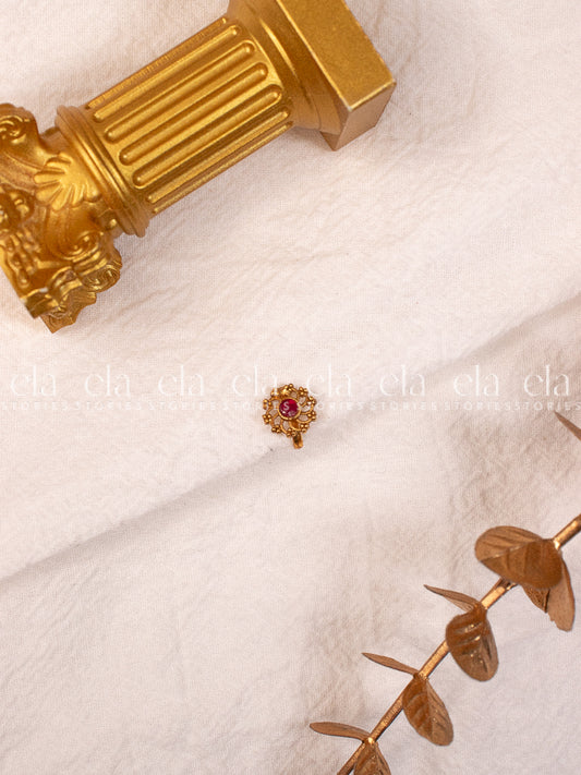 Gold Tone Nose Pins - Style 31