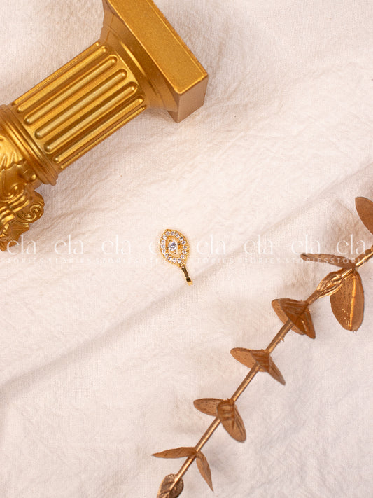 Gold Tone Nose Pins - Style 41