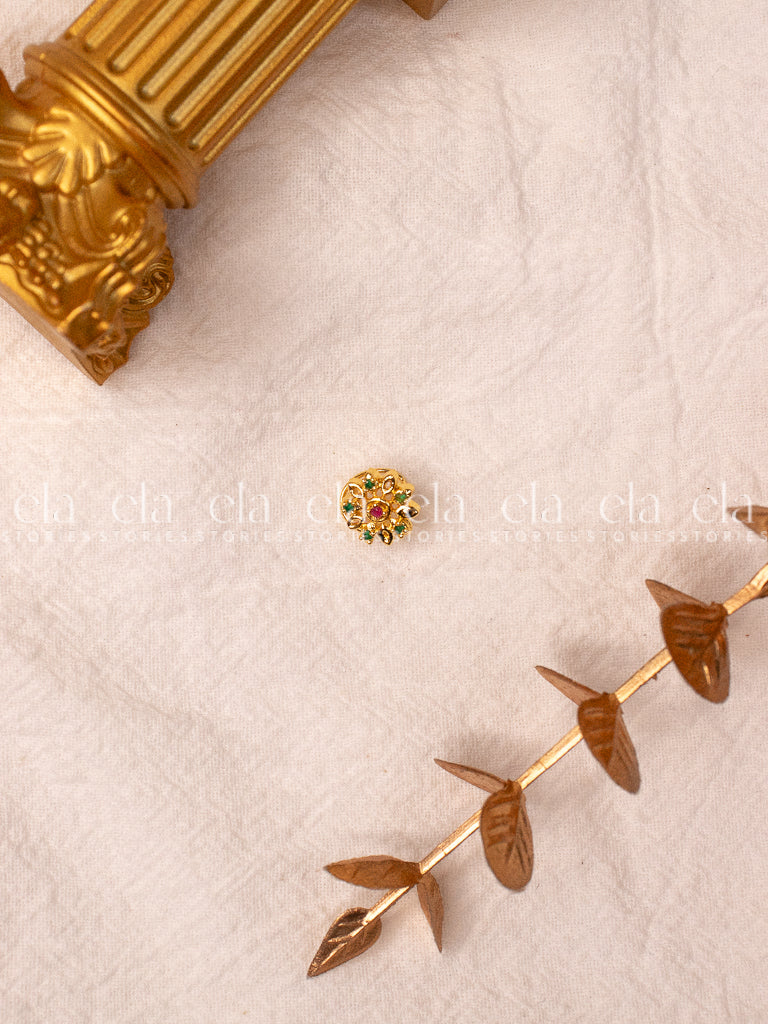 Gold Tone Nose Pins/Pierced - Style 58