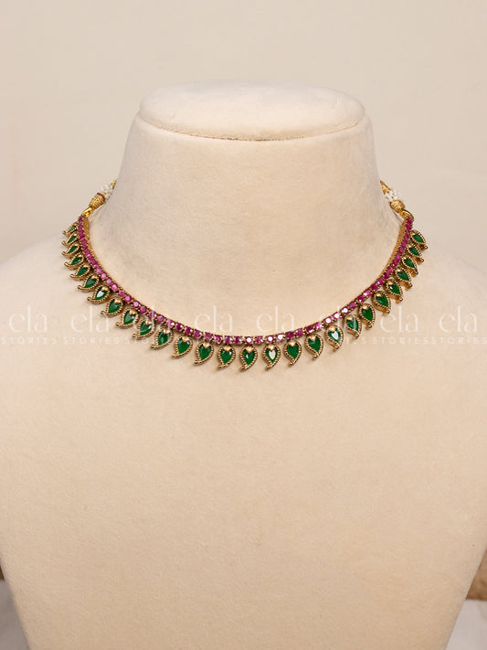 Mango Set - Green/Ruby