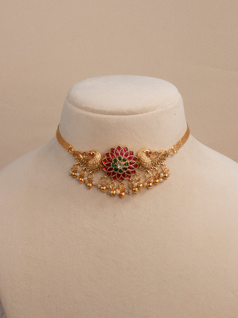 Annapakshi/Flower Choker - Pocket Friendly