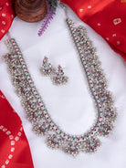 Silver Guttapusalu Haram\Necklace set