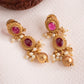 Kemp Oval Neckpiece - Ruby
