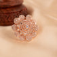 American Diamond Rose Gold Ring
