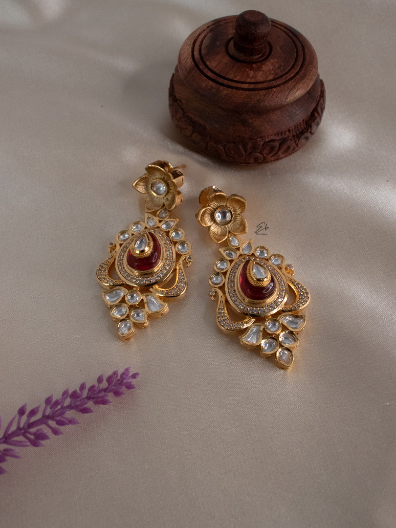 Bridal Kundan earring...