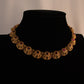 Dual Peacock Short Necklace Set 