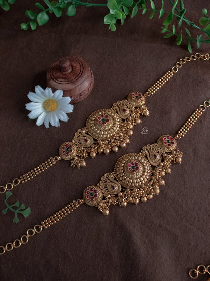 Traditional Gold-Plated Bridal Set