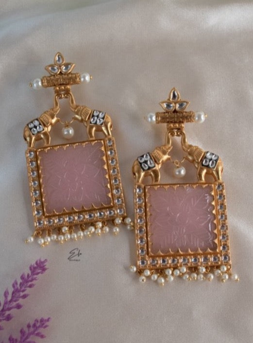Yanai Earrings - Pink