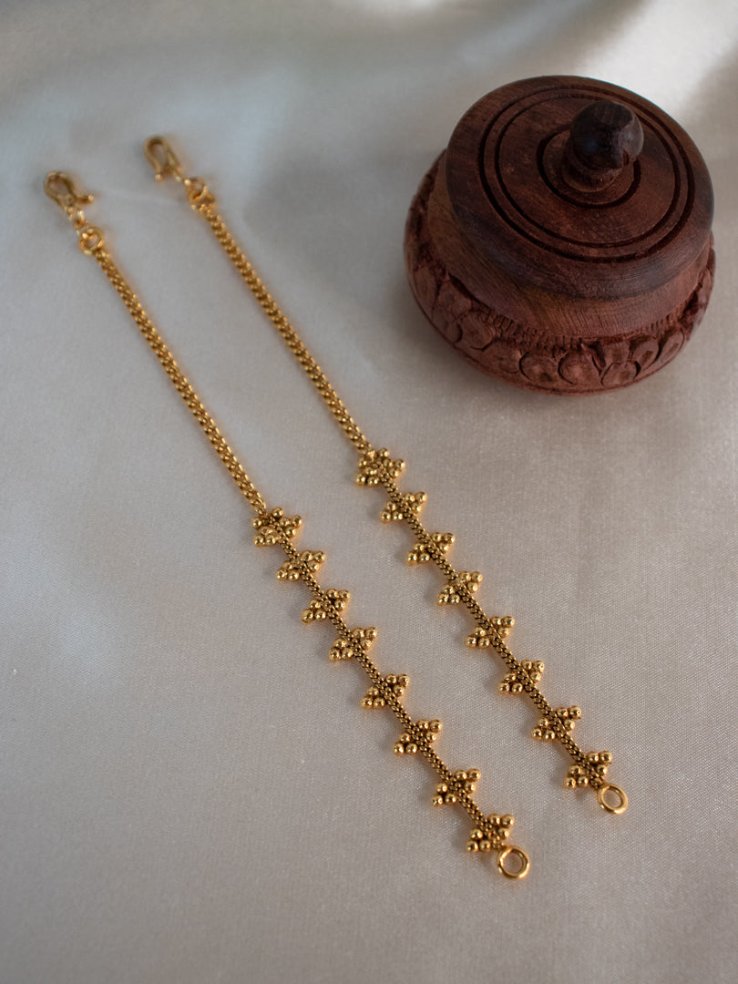  gold-plated Antique Ear chain