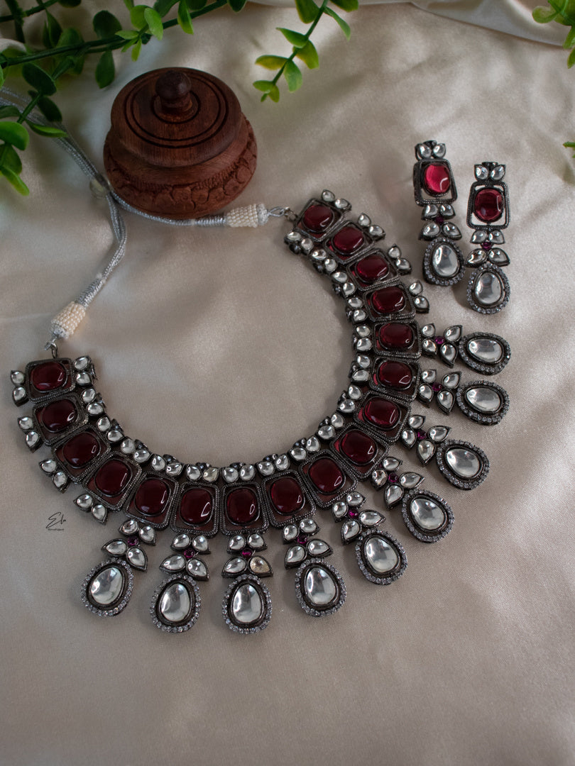 Classic Short Necklace set - Elastories