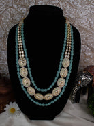 Long Necklace Set - Blue