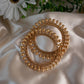 Gold Tone Bangles - B129