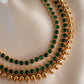 Short Kemp Neckpiece - Green