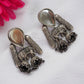 Silver Lookalike Elephant Earrings