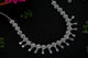 Collier court élégant en diamant américain