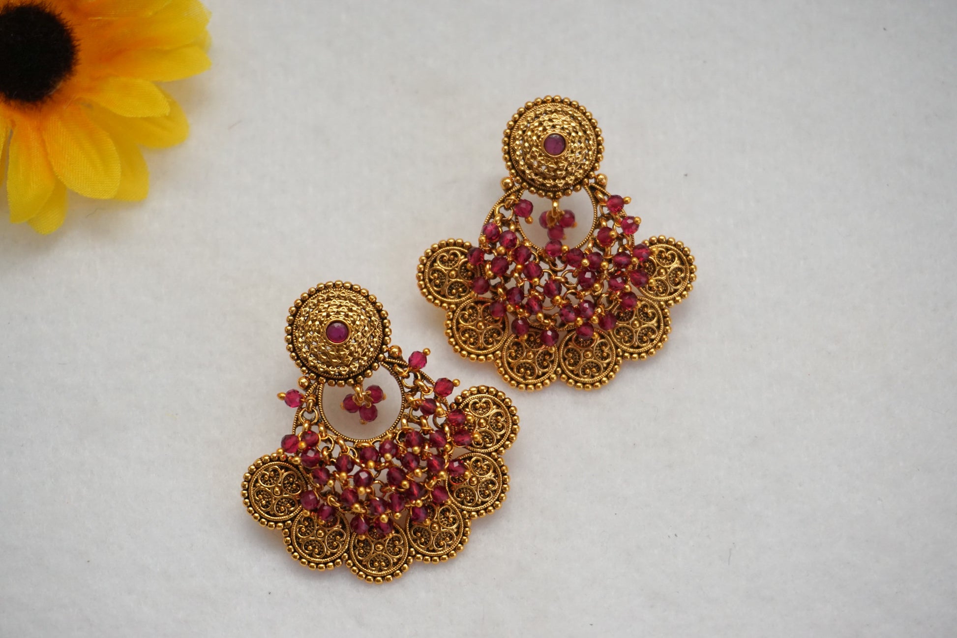 Antique Coin Style Earrings