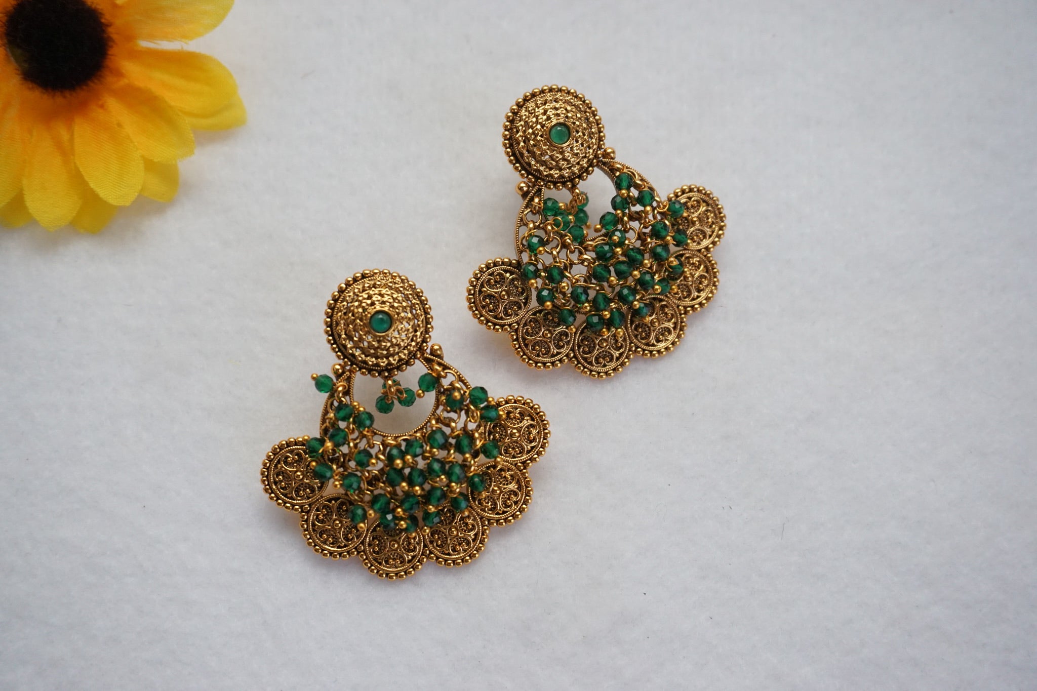 Antique Coin Style Earrings