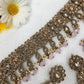 Single Line Choker With Beads